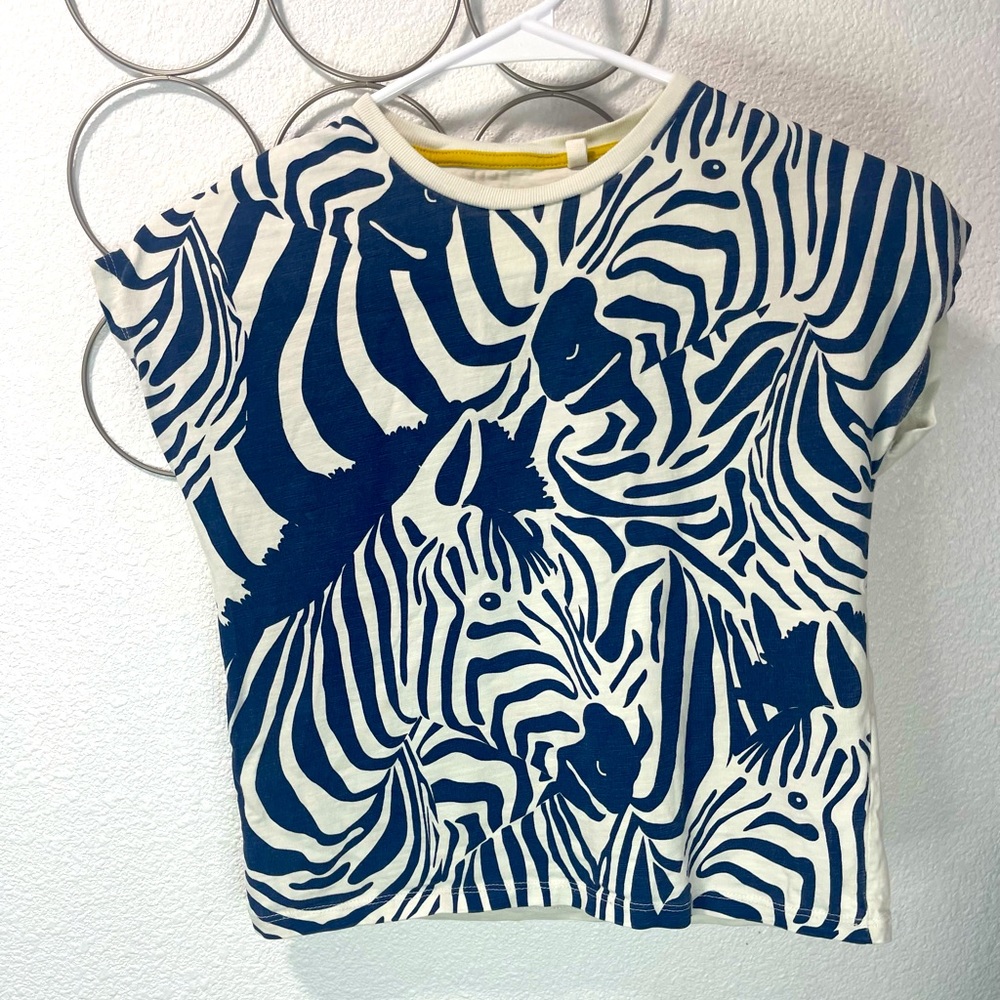 Mini Boden Zebra Shirt